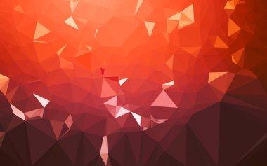 Soyut düşük poli arkaplan, geometri üçgeni, mozaik pastel renk arkaplanı