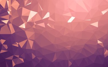 Soyut düşük poli arkaplan, geometri üçgeni, mozaik pastel renk arkaplanı