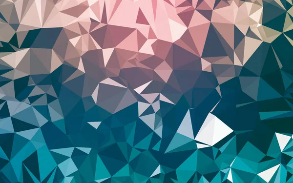 Absztrakt Alacsony Poli Háttér Geometria Háromszög Mozaik Pasztell Szín Háttér — Stock Fotó