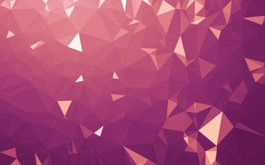 Soyut düşük poli arkaplan, geometri üçgeni, mozaik pastel renk arkaplanı