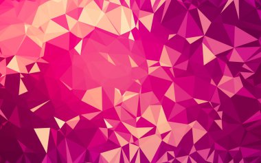 Soyut düşük poli arkaplan, geometri üçgeni, mozaik pastel renk arkaplanı