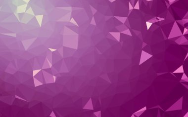 Soyut düşük poli arkaplan, geometri üçgeni, mozaik pastel renk arkaplanı