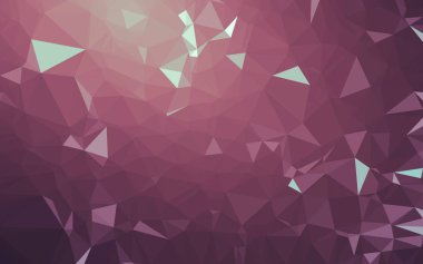 Soyut düşük poli arkaplan, geometri üçgeni, mozaik pastel renk arkaplanı