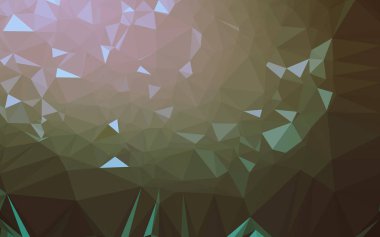 Soyut düşük poli arkaplan, geometri üçgeni, mozaik pastel renk arkaplanı
