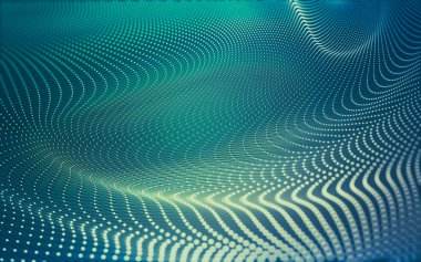 Noktaları ve çizgileri birleştiren soyut çokgen uzay düşük polyester arka plan. Bağlantı yapısı. 3d oluşturma