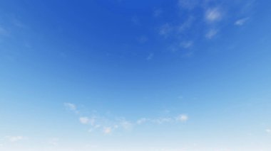 Bulutlu gökyüzü mavi arka plan, mavi gökyüzü arka plan küçük bulutlar, 3d çizim ile