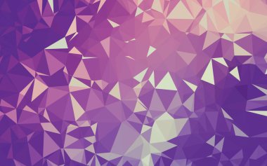 Soyut düşük poli arkaplan, geometri üçgeni, mozaik pastel renk arkaplanı