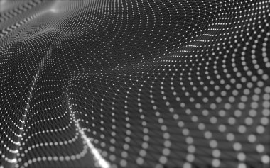 Noktaları ve çizgileri birleştiren soyut çokgen uzay düşük polyester arka plan. Bağlantı yapısı. 3d oluşturma