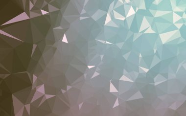 Soyut düşük poli arkaplan, geometri üçgeni, mozaik pastel renk arkaplanı
