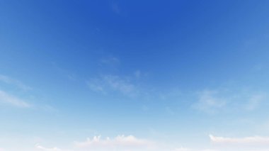 Bulutlu gökyüzü mavi arka plan, mavi gökyüzü arka plan küçük bulutlar, 3d çizim ile