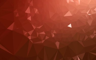 Soyut düşük poli arkaplan, geometri üçgeni, mozaik pastel renk arkaplanı