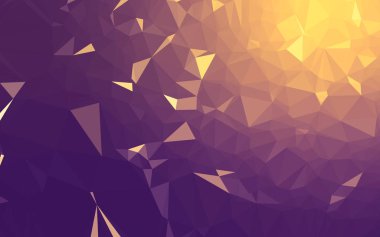 Soyut düşük poli arkaplan, geometri üçgeni, mozaik pastel renk arkaplanı