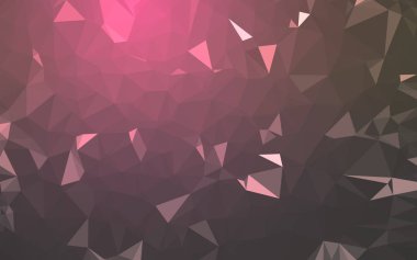 Soyut düşük poli arkaplan, geometri üçgeni, mozaik pastel renk arkaplanı