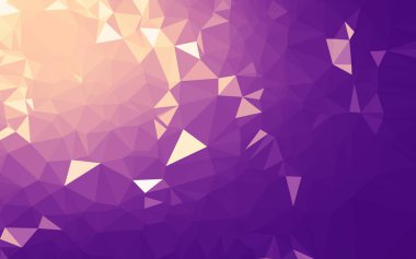 Soyut düşük poli arkaplan, geometri üçgeni, mozaik pastel renk arkaplanı