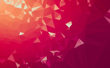 Soyut düşük poli arkaplan, geometri üçgeni, mozaik pastel renk arkaplanı