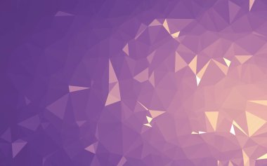 Soyut düşük poli arkaplan, geometri üçgeni, mozaik pastel renk arkaplanı