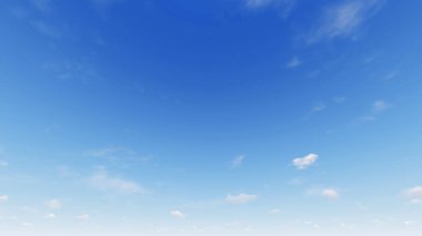 Bulutlu gökyüzü mavi arka plan, mavi gökyüzü arka plan ile küçük bulutlar, 3d renderin