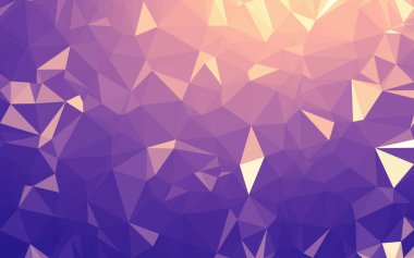 Soyut düşük poli arkaplan, geometri üçgeni, mozaik pastel renk arkaplanı