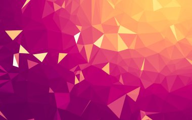 Soyut düşük poli arkaplan, geometri üçgeni, mozaik pastel renk arkaplanı