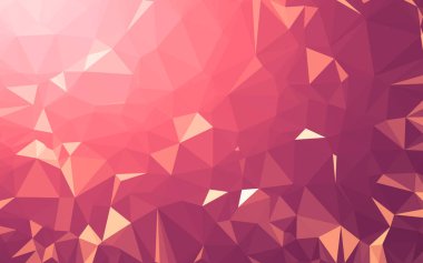 Soyut düşük poli arkaplan, geometri üçgeni, mozaik pastel renk arkaplanı