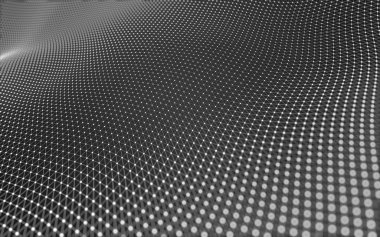 Noktaları ve çizgileri birleştiren soyut çokgen uzay düşük polyester arka plan. Bağlantı yapısı. 3d oluşturma