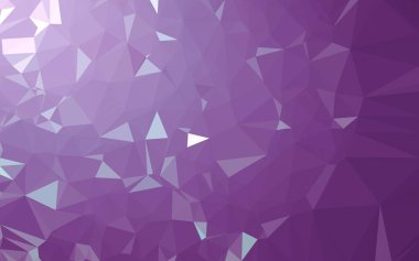 Soyut düşük poli arkaplan, geometri üçgeni, mozaik pastel renk arkaplanı