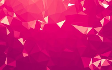 Soyut düşük poli arkaplan, geometri üçgeni, mozaik pastel renk arkaplanı