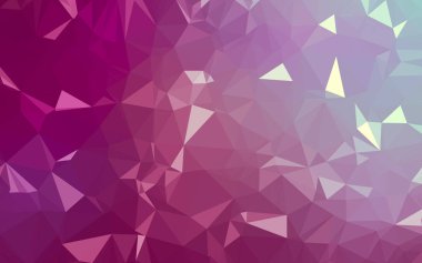 Soyut düşük poli arkaplan, geometri üçgeni, mozaik pastel renk arkaplanı