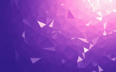 Soyut düşük poli arkaplan, geometri üçgeni, mozaik pastel renk arkaplanı