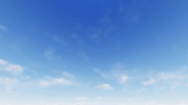 Bulutlu gökyüzü mavi arka plan, mavi gökyüzü arka plan ile küçük bulutlar, 3d renderin