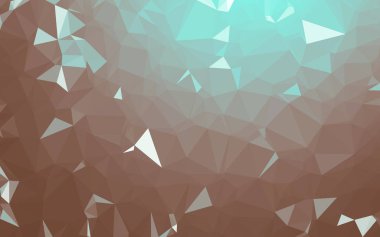 Soyut düşük poli arkaplan, geometri üçgeni, mozaik pastel renk arkaplanı