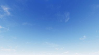 Bulutlu gökyüzü mavi arka plan, mavi gökyüzü arka plan ile küçük bulutlar, 3d renderin