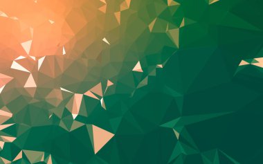 Soyut düşük poli arkaplan, geometri üçgeni, mozaik pastel renk arkaplanı