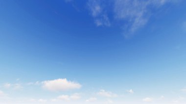 Bulutlu gökyüzü mavi arka plan, mavi gökyüzü arka plan ile küçük bulutlar, 3d renderin