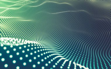 Noktaları ve çizgileri birleştiren soyut çokgen uzay düşük polyester arka plan. Bağlantı yapısı. 3d oluşturma