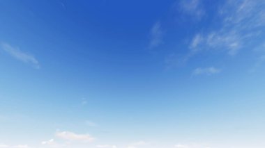 Bulutlu gökyüzü mavi arka plan, mavi gökyüzü arka plan ile küçük bulutlar, 3d renderin