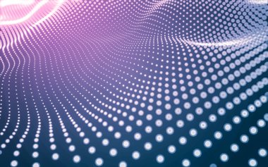 Noktaları ve çizgileri birleştiren soyut çokgen uzay düşük polyester arka plan. Bağlantı yapısı. 3d oluşturma