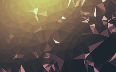 Soyut düşük poli arkaplan, geometri üçgeni, mozaik pastel renk arkaplanı