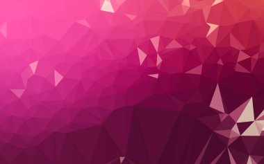 Soyut düşük poli arkaplan, geometri üçgeni, mozaik pastel renk arkaplanı