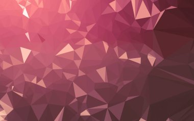 Soyut düşük poli arkaplan, geometri üçgeni, mozaik pastel renk arkaplanı