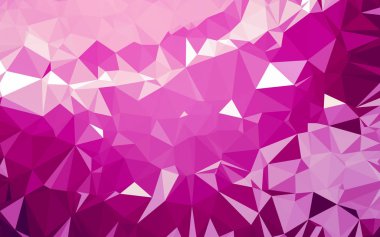 Soyut düşük poli arkaplan, geometri üçgeni, mozaik pastel renk arkaplanı