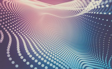 Noktaları ve çizgileri birleştiren soyut çokgen uzay düşük polyester arka plan. Bağlantı yapısı. 3d oluşturma