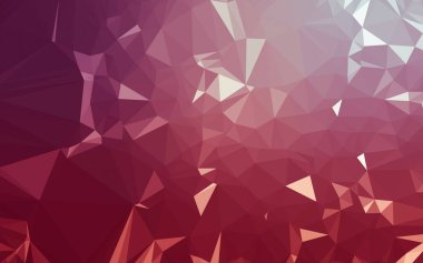 Soyut düşük poli arkaplan, geometri üçgeni, mozaik pastel renk arkaplanı