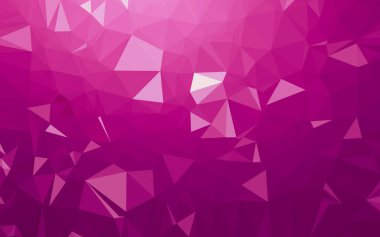 Soyut düşük poli arkaplan, geometri üçgeni, mozaik pastel renk arkaplanı