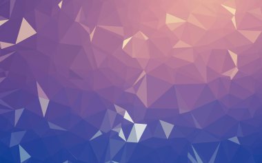 Soyut düşük poli arkaplan, geometri üçgeni, mozaik pastel renk arkaplanı