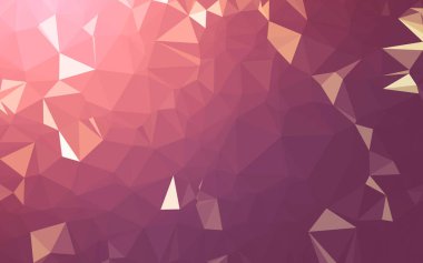 Soyut düşük poli arkaplan, geometri üçgeni, mozaik pastel renk arkaplanı