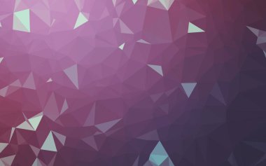 Soyut düşük poli arkaplan, geometri üçgeni, mozaik pastel renk arkaplanı