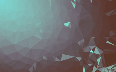 Soyut düşük poli arkaplan, geometri üçgeni, mozaik pastel renk arkaplanı