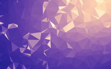 Soyut düşük poli arkaplan, geometri üçgeni, mozaik pastel renk arkaplanı