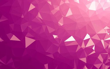 Soyut düşük poli arkaplan, geometri üçgeni, mozaik pastel renk arkaplanı